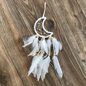 Crescent moon dream catcher